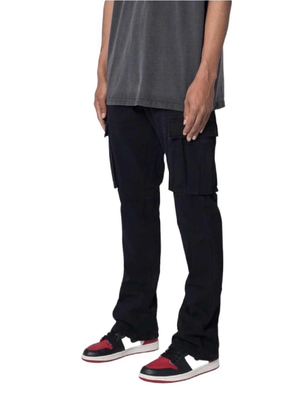 MNML LA Twill Flare Cargo Pants